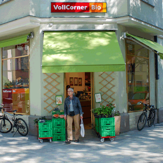VollCorner Frundsbergstra&szlig;e nach Fertigstellung