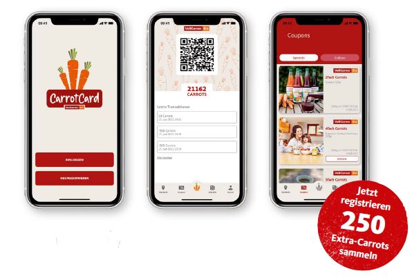 CarrotCard App