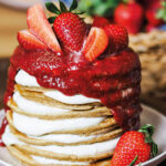 Strawberry Cheesecake Pancakes