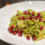 Rosenkohl-Pfanne mit Orangen-Sahne-Soße